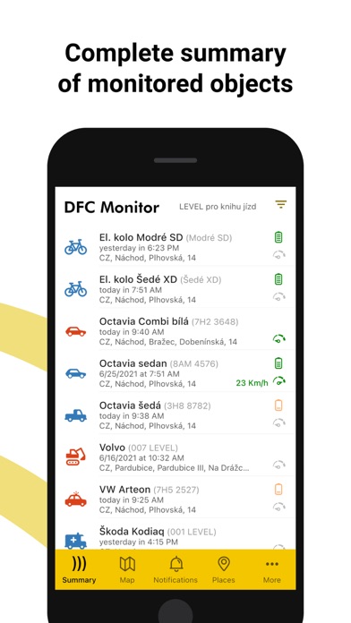 DFC Monitor Screenshot