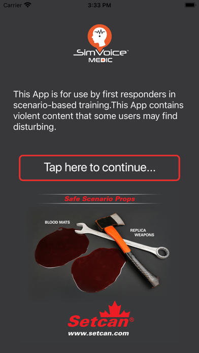 SimVoice Medic Screenshot