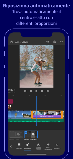 ‎Adobe Premiere Rush per video Screenshot
