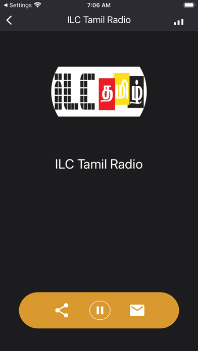 ILC Tamil Radio Screenshot