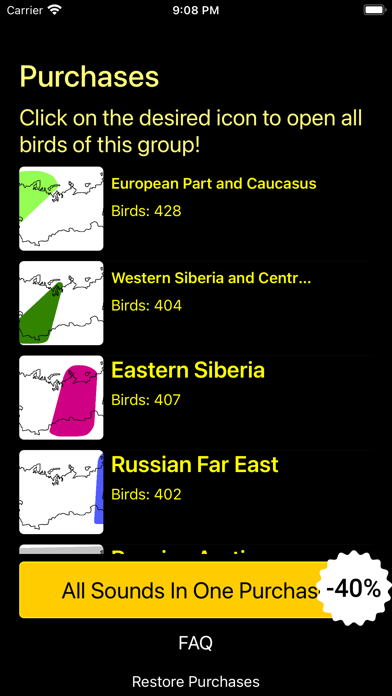 Birds of Russia Screenshot