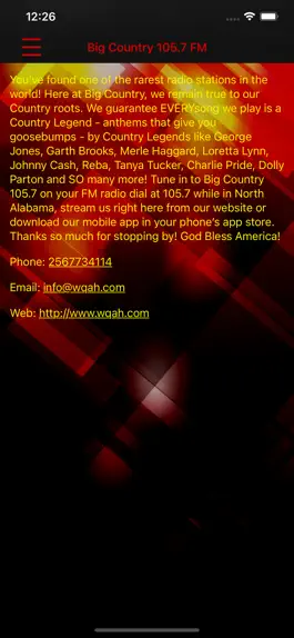 Game screenshot WQAH Big Country hack