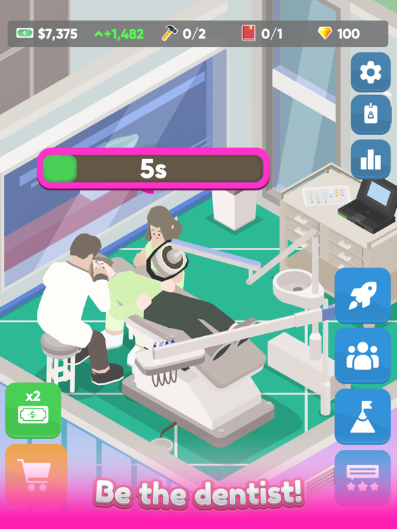 Screenshot #4 pour Idle Dentist! Simulateur
