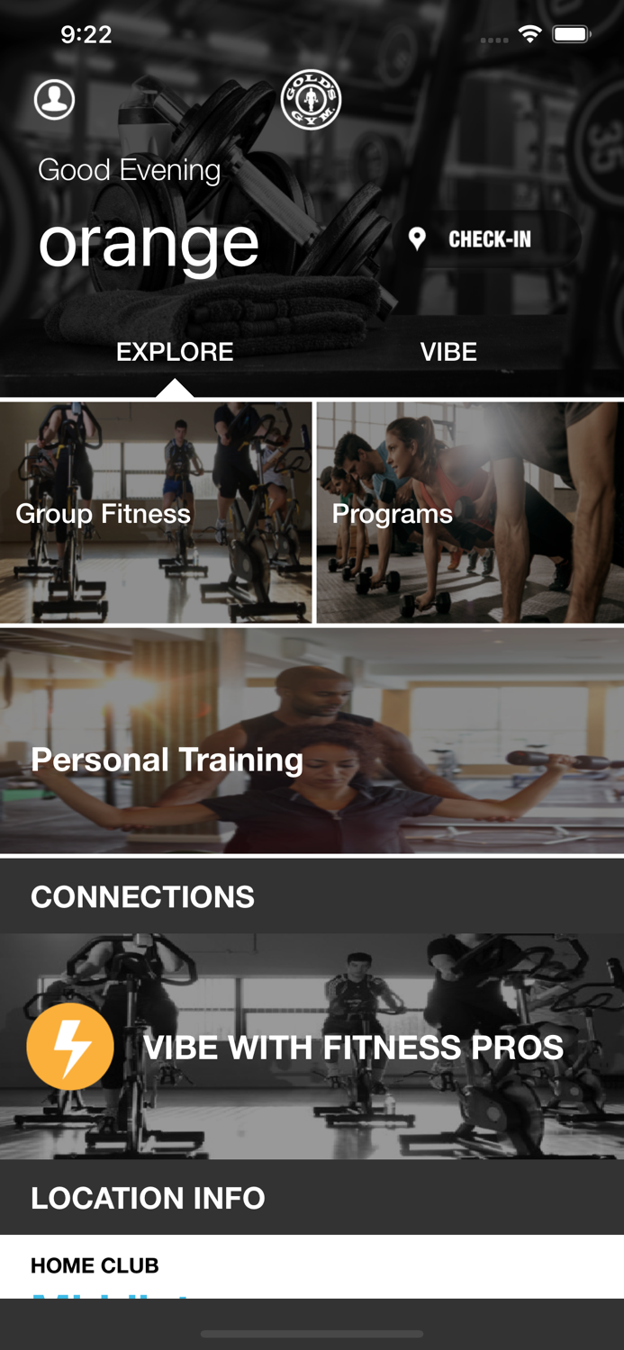 Golds Gym Orange County