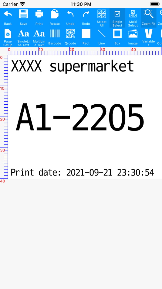 #3. MyLabel (iOS) Podle: XIAMEN KAICONG ELECTRONIC TECHNOLOGY CO., LTD