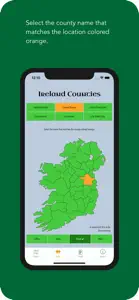 Ireland Counties Tutorial screenshot #4 for iPhone