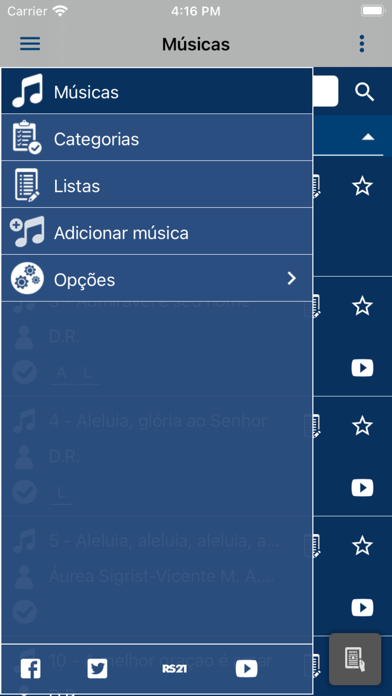 Louvemos o Senhor Cifrado Screenshot