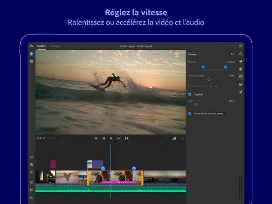 Screenshot #5 pour Adobe Premiere Rush: Vidéo