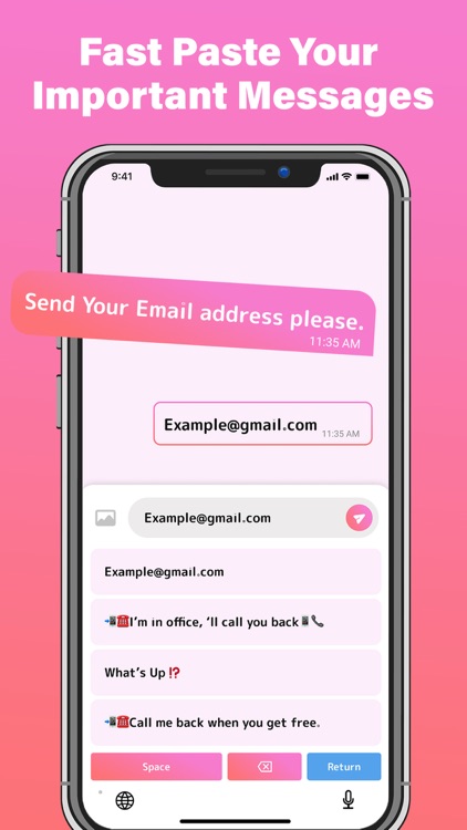 Auto Text Paste • Keyboard screenshot-4