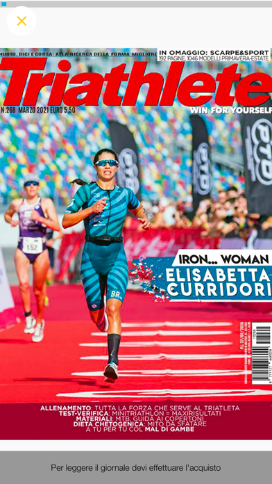 Triathlete Edicola Digitale Screenshot