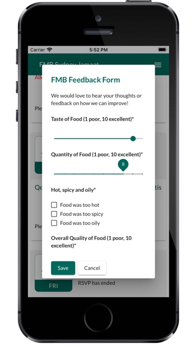 FMB Online Screenshot