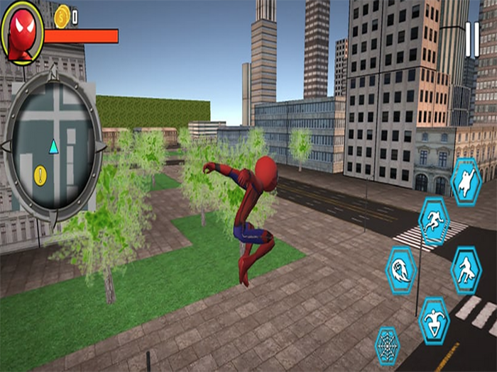 Stickman Hero SpiderRope