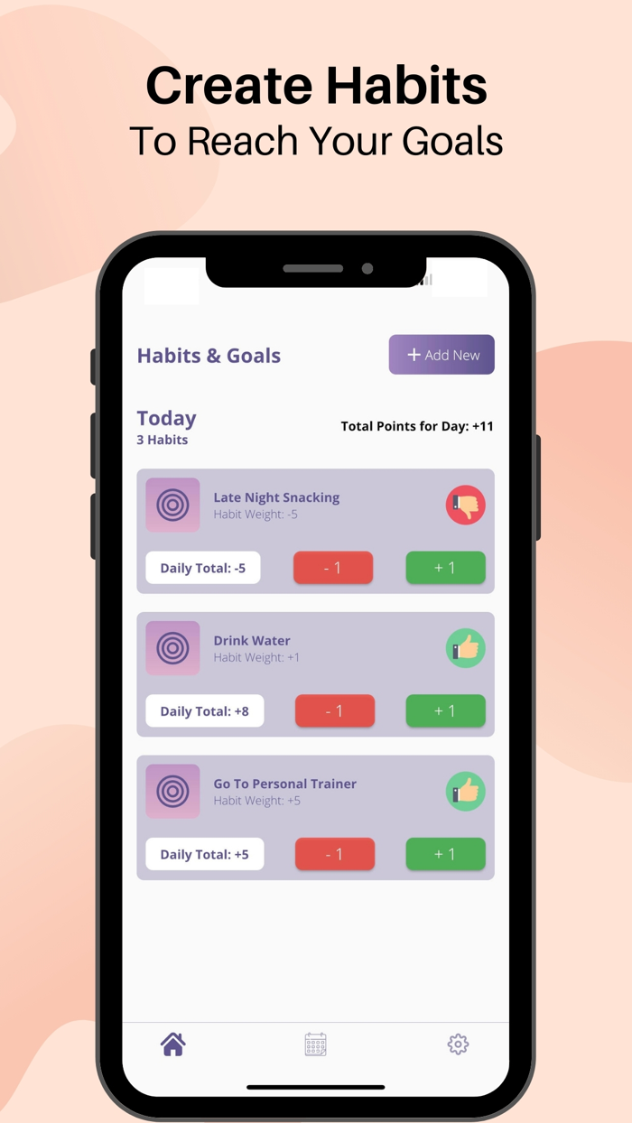 Habit Tracker Easy Goal