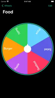 spin wheel decisions iphone screenshot 3