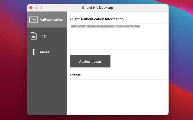 Screenshot #1 pour Client Kit Desktop