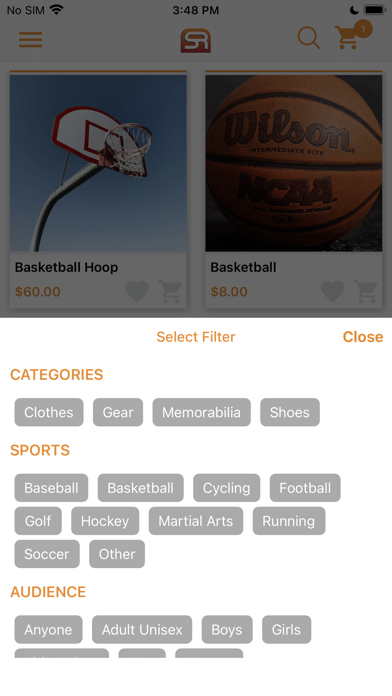 Sports Reloaded Buyer Screenshot