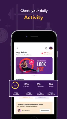 Game screenshot DivaFitness-ديفا فيتنس apk
