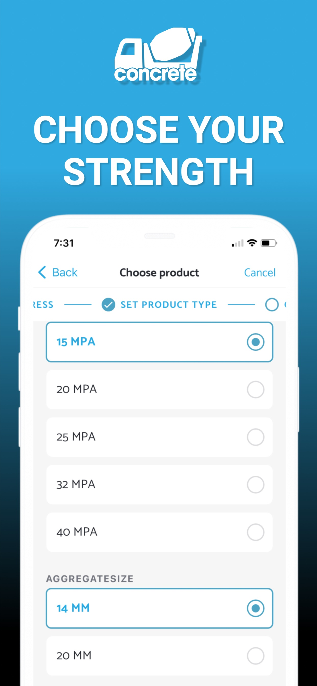 Concrete Sales screenshot 3