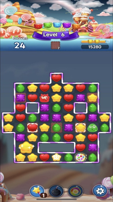 Sweet Land - Match Candy Screenshot