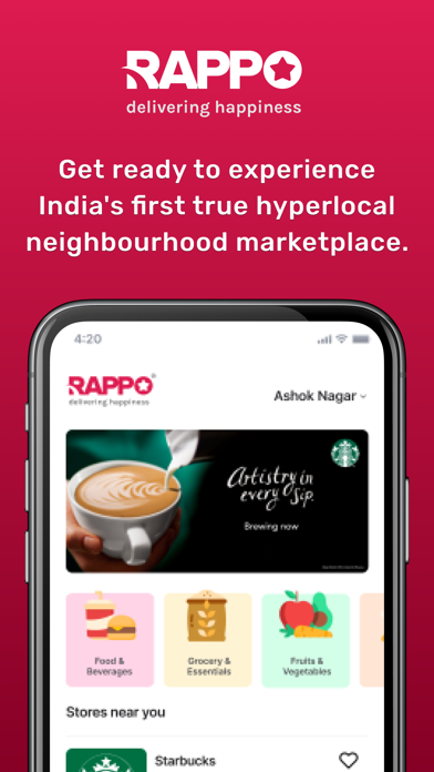 Rappo - Stores near me, Online Screenshot