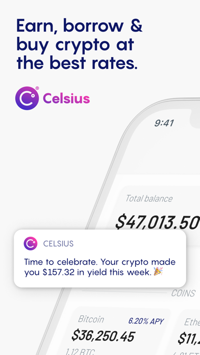 How to cancel & delete Celsius Network: Crypto Wallet from iphone & ipad 1