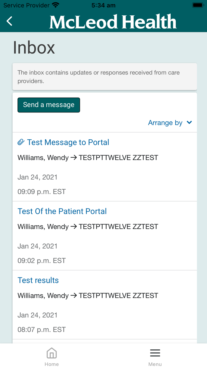 McLeod Health Patient Portal