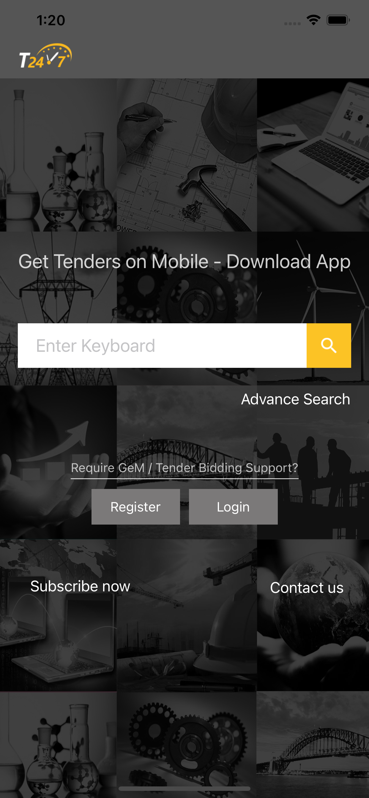 Tender247 App