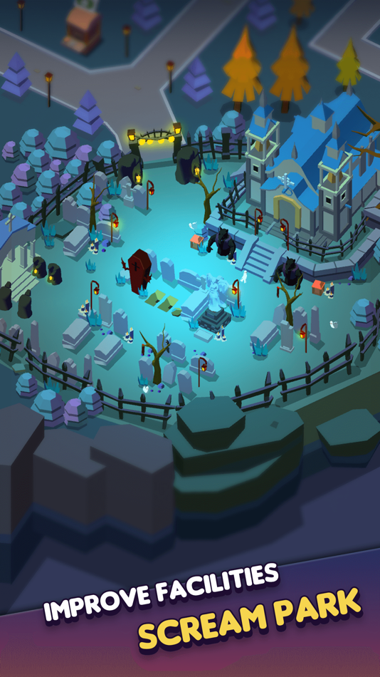 #2. Idle Scream Park (iOS) 由: qianyuan