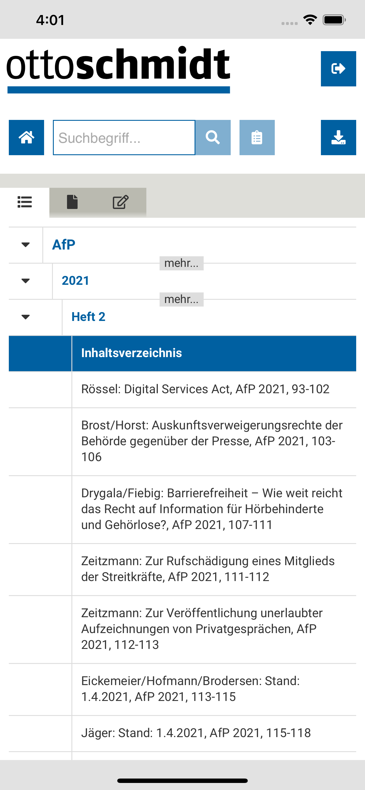 Zeitschriften