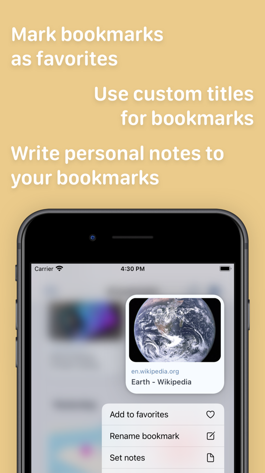 #5. Bookmarks – Save for later (macOS) 由: Benjamin Boecker