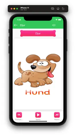 Game screenshot Alfabetet spel med animering hack
