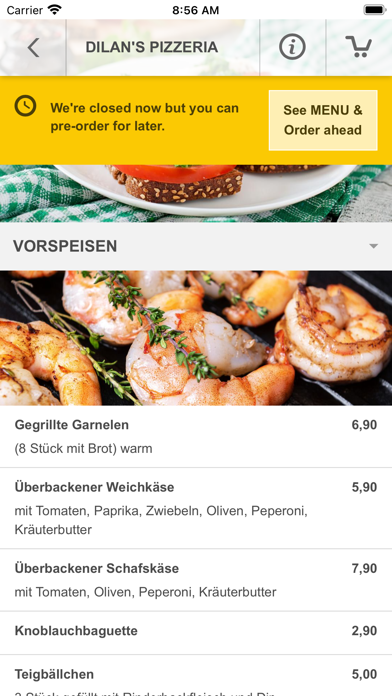Dilan's Pizzeria Screenshot 3 - AppWisp.com Dilan's Pizzeria Screenshot 3 - AppWisp.com