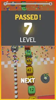 snake game 3d iphone screenshot 2