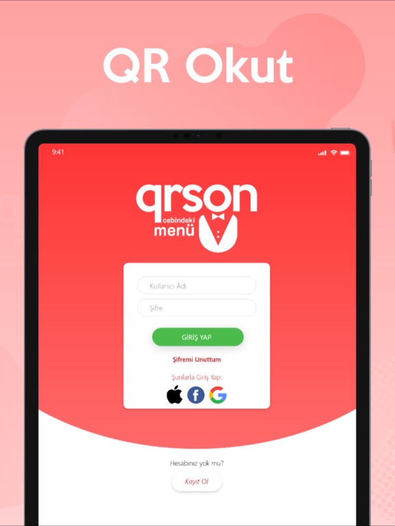 Screenshot #5 pour Qrson - Cebindeki Menü