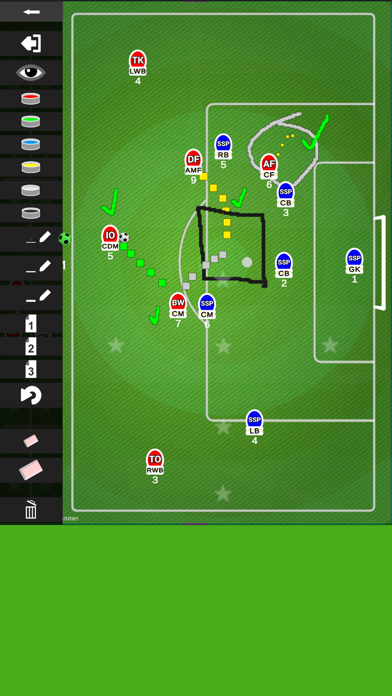 Soccer Squad Planner Screenshot