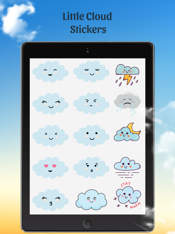 Screenshot #5 pour Little Clouds Stickers