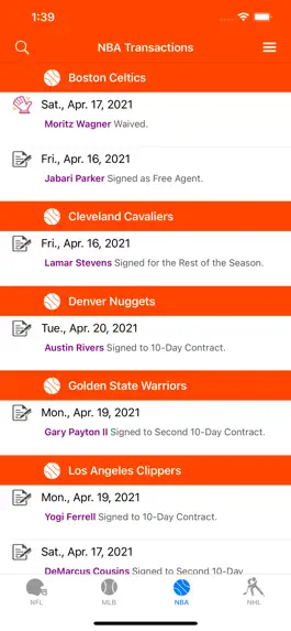 Game screenshot Sports Wire Transactions hack