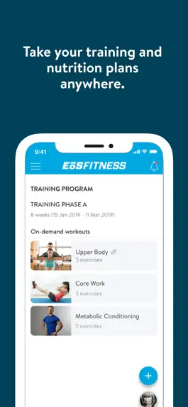 Game screenshot EōS Personal Training apk