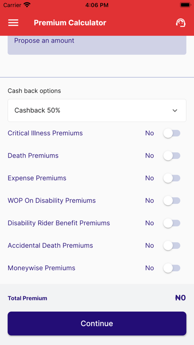 AIICO Express Screenshot