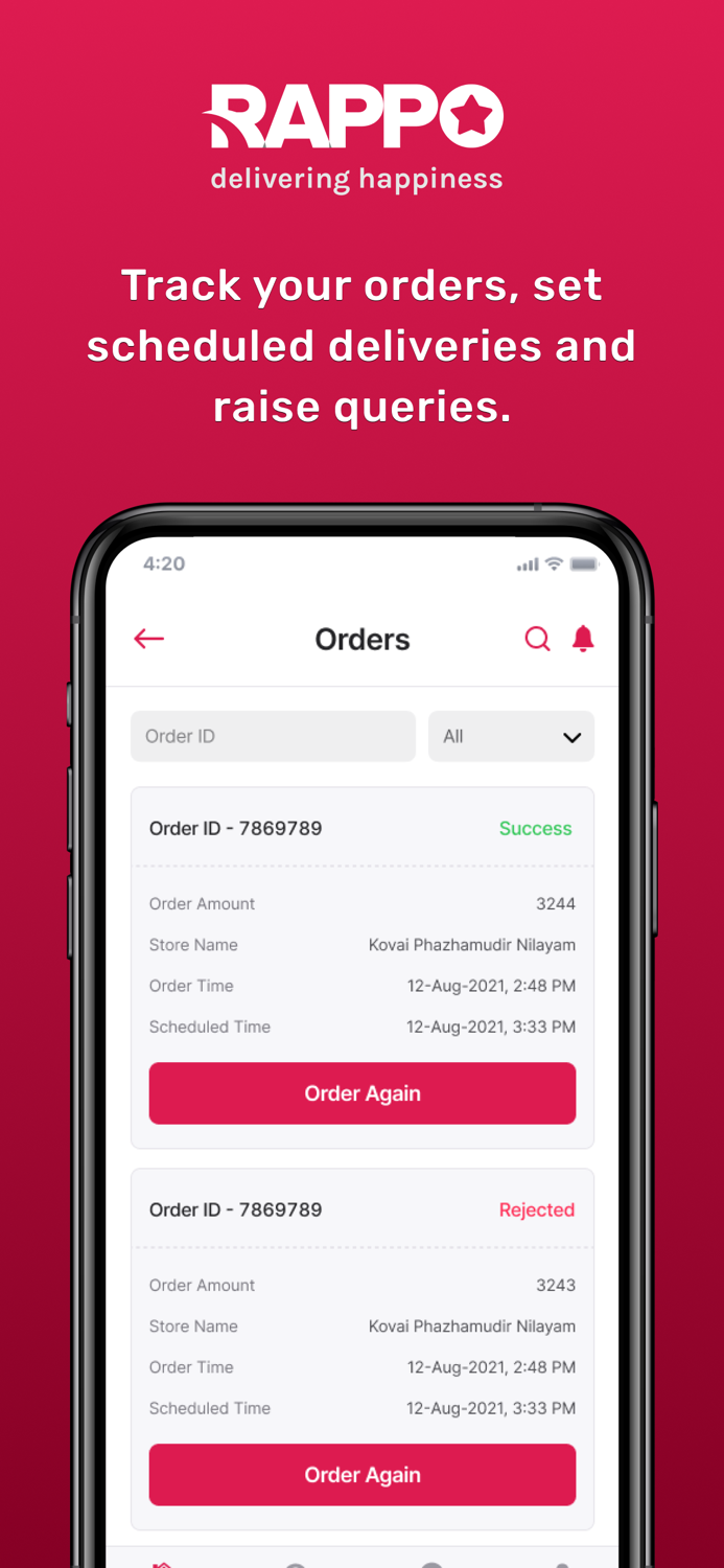 Rappo - Stores near me Online