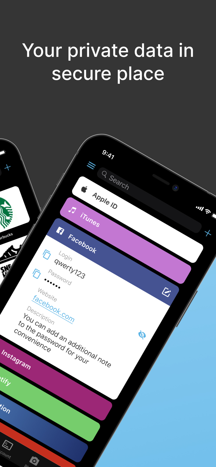 Secure X- Data Vault and Wallet
