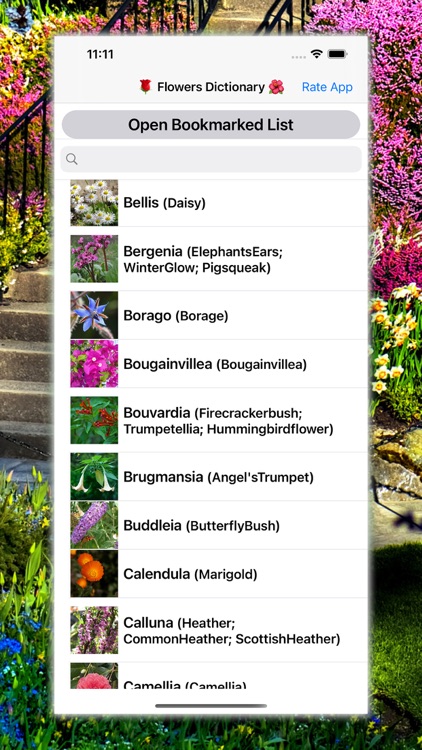 Flowers Dictionary with Images screenshot-3