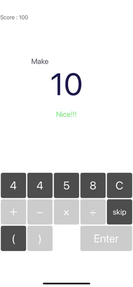 Game screenshot Make10-4つの数字で１０を作る hack