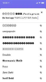 good fonts: text font keyboard iphone screenshot 2