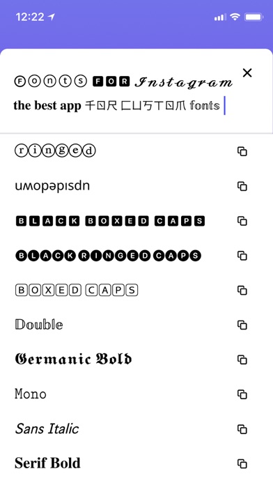 Good Fonts: Text Font Keyboard Screenshot