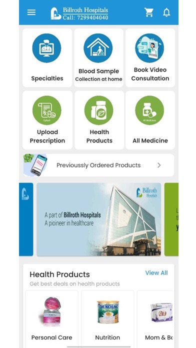 Billroth Hospitals Screenshot 2 - AppWisp.com Billroth Hospitals Screenshot 2 - AppWisp.com