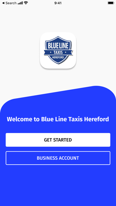 Blue Line Taxis Hereford Screenshot