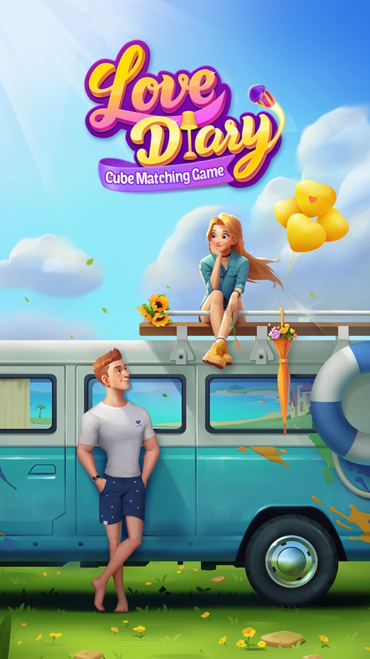 #8. Love Diary: Cube Matching Game (iOS) 由: OAK TECHNOLOGY LIMITED