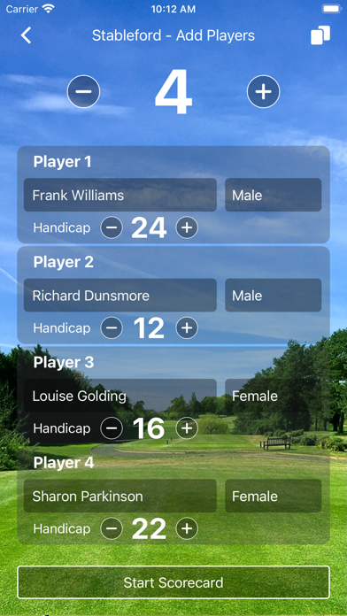 Calcot Park Golf Club Screenshot