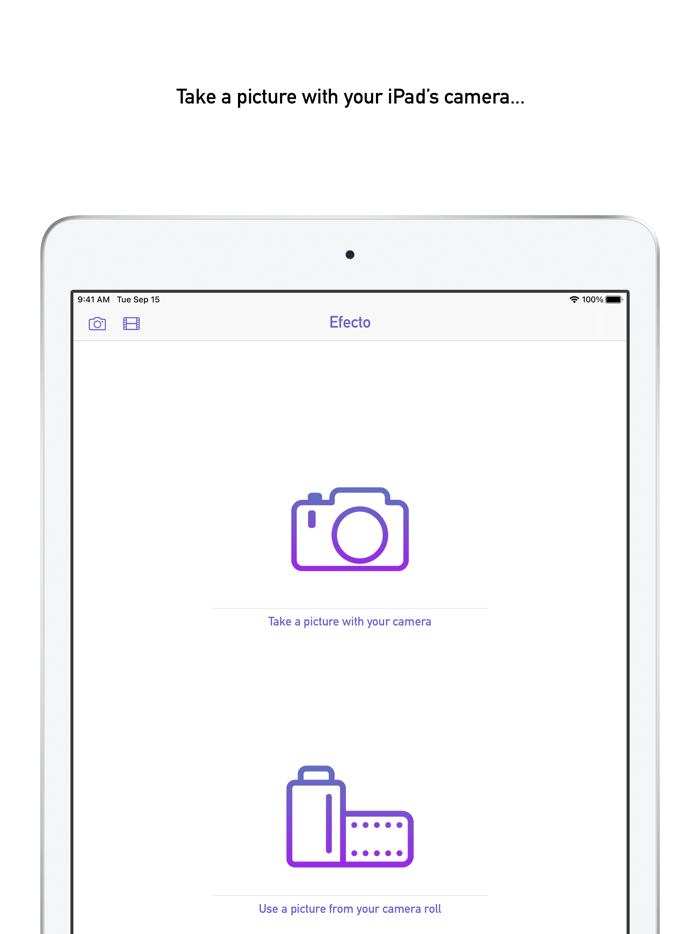 Efecto — hand-crafted filters